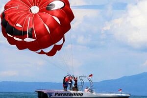 Water Activities at Cenang Beach  in Langkawi